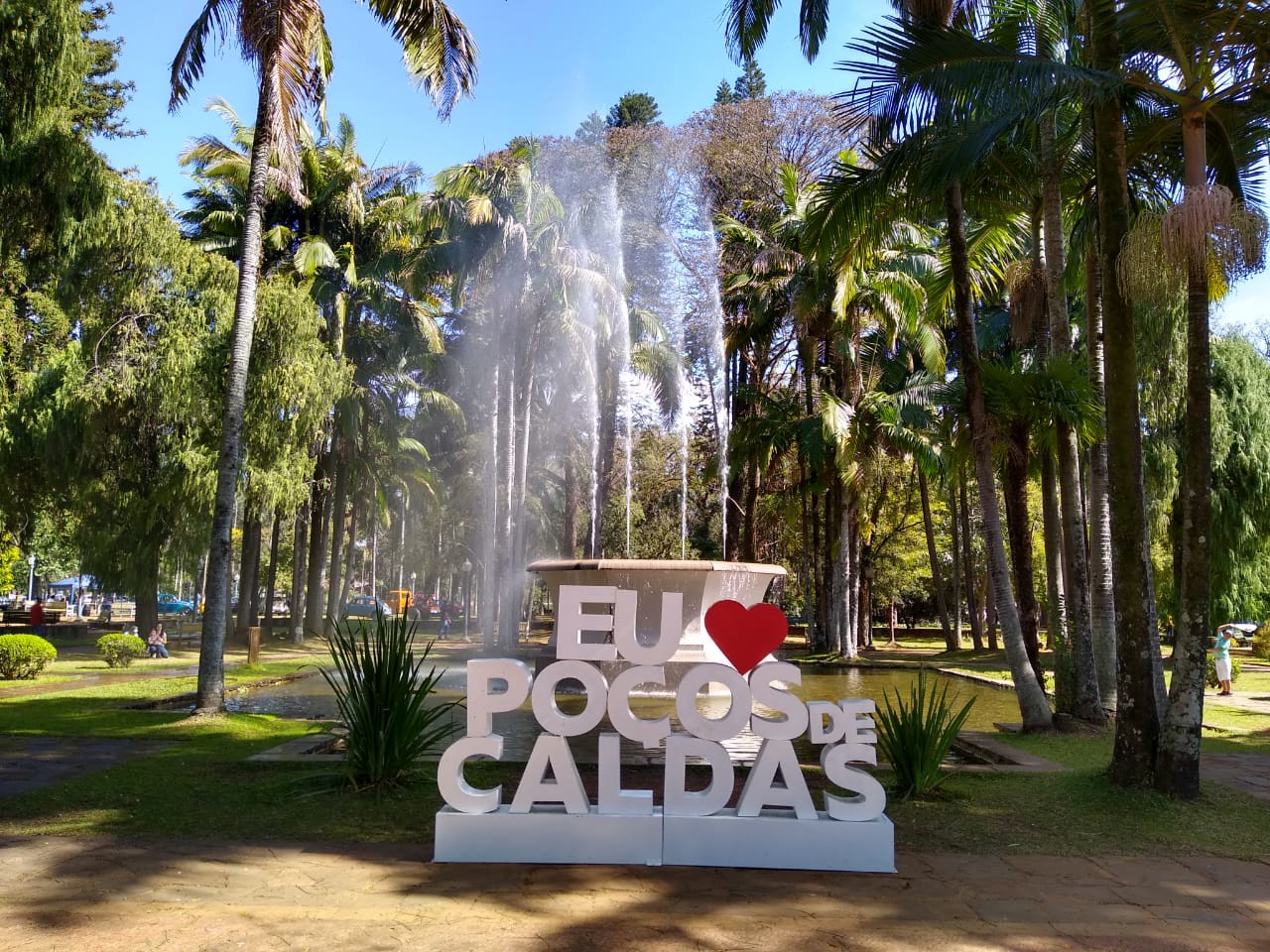 Vista de Poços de Caldas